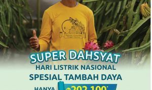 Hari Listrik Nasional ke-76, PLN Luncurkan Promo Super Dasyat Tambah Daya Hanya Rp 202.100 Promo Super Dashyat PLN sambut Hari Listrik Nasional ke-76