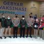 Dok. Kapolda Jabar, Irjen Pol Ahmad Dofiri (Tengah) saat meninjau pelaksanaan Vaksinasi yang digelar oleh Baznas Jabar. Sabtu (2/10).