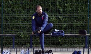 Lolos ke Piala Dunia, Pelatih Inggris Siap Bahas Kontrak Pelatih timnas Inggris Gareth Southgate mengawasi para pemainnya berlatih jelang lanjutan laga kualifikasi UEFA melawan Hongaria di Tottenham Hotspur Training Ground, London, Inggris (11/10/2021). ANTARA FOTO/Action Images via Reuters/Paul Childs/aww.