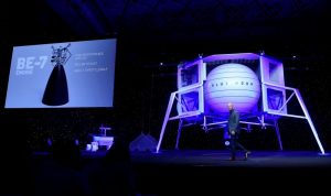 spacex blue space jeff bezos nasa proyek ke bulan