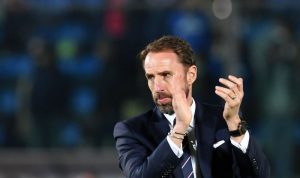 Gareth Southgate akan tetap menjadi pelatih timnas Inggris setidaknya sampai 2024. ANTARA/REUTERS/Jennifer Lorenzini.