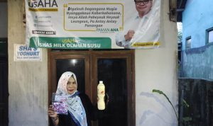 Ade Nurhayati pengusaha UMKM memiliki produk Yogurt dari Kota Tasikmalaya