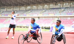 Atlet Perpanas dari Jabar siap menyumbangkan medali emas di cabang olah raga atletik