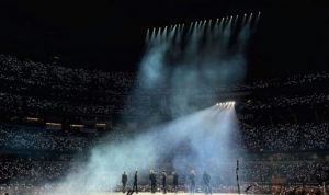 Begini Keseruan BTS Gelar Konser Permission to Dance di LA bts konser la permission to dance