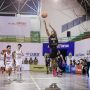 Pertandingan Honda DBL West Java Series 2021, antara SMA Negeri 3 Cimahi melawan SMA Negeri 1 Bogor, Sabtu (6/11).