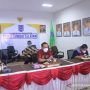 Rakor virtual realisasi APBD bersama Kemendagri. ANTARA/HO-Diskominfo HSS