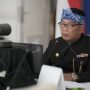 Gubernur Jabar ketika hadir pada rapat kerja virtual mengenai energi terbarukan