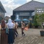 Para siswa SMP Negeri 1 Cicalengka usai melakukan PTMT