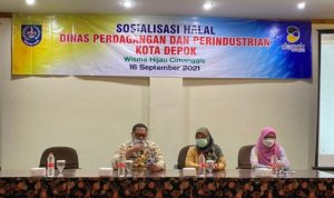 Kegiatan sosialisasi halal Disperdagin, beberapa waktu lalu. (Istimewa)