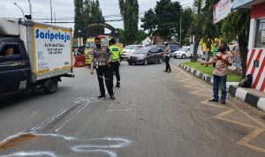 Terlindas Truk Tangki, Seorang Pengendara Motor di Cimahi Tewas Seketika