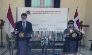 Menlu RI Retno Marsudi dan Menlu Denmark Tandatangani Kesepakatan