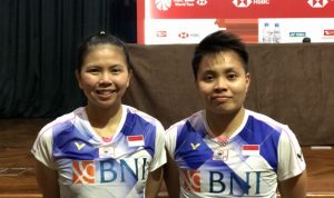 Greysia Polii/Apriyani Rahayu Siap Tanding di Indonesia Open 2021 Besok Greysia Polii/Apriyani Rahayu yang menjadi wakil ganda putri nasional terakhir di Indonesia Masters 2021, harus terhenti di babak perempat final saat berhadapan dengan Puttita Supajirakul/Sapsiree Taerattanachai dari Thailand, Jumat (19/11/2021). ANTARA/Roy Rosa Bachtiar