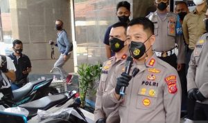 Kapolres Karawang AKBP Aldi Subartono. (ANTARA/Ali Khumaini)