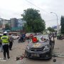 Polres Karawang menerjunkan ratusan anggota untuk mengamankan bentrokan Ormas