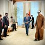 Presiden Joko Widodo mengelar pertemuan untuk membicarakan kerjasanma antar kedua negara