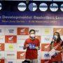 AMBISI: Riki Hidayat, pelatih SMAN 2 Bandung sebagai perwakilan tim putra dan putri pada saat sesi drawing Senin (1/11) lalu, untuk menentukan posisi pada bagan Honda DBL 2021 West Java Series.