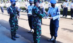 Perayaan HUT ke -75 Satpom AU Lanud Husein Sastranegara.