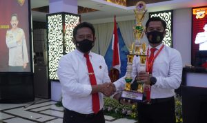 Polresta Bandung Juara Pertama Tingkat Polda Jabar EMP Terbanyak