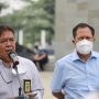 Kepala Dinas Perumahan dan Permukiman Jabar Boy Iman Nugraha saat site visit Monumen Perjuangan Pandemi COVID-19 Jawa Barat di depan Gasibu, Kota Bandung, Jumat (5/11/2021). (Foto: Fajar/Humas Jabar)