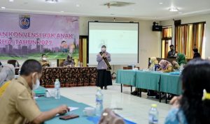 Perkuat Perlindungan Anak, DPAPMK Depok Gelar Pelatihan KHA Pembukaan kegiatan pelatihan KHA. (Istimewa)