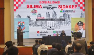 Aplikasi Silima Bertransformasi Menjadi Sidakep, Fitur Lebih Lengkap Acara sosialisasi Silima transformasi menjadi Sidakep, Rabu (10/11).