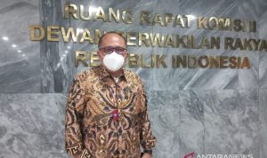 Awasi Kecurangan Seleksi CPNS, Komisi II DPR Akan Bentuk Panitia Kerja Wakil Ketua Komisi II DPR RI Junimart Girsang saat ditemui ANTARA di Gedung DPR RI, Jakarta, Senin (15/11/2021). ANTARA/Tri Meilani Ameliya