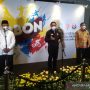 Menteri Pemuda dan Olahraga Zainudin Amali (tengah) bersama Wakil Gubernur Jawa Barat Uu Ruzhanul Ulum dan Rektor Universitas Pendidikan Indonesia Prof Solehuddin. (ANTARA/Bagus Ahmad Rizaldi)