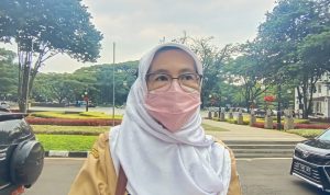Kadinkes Kota Bandung, Ahyani Raksanagara. (Sandi Nugraha/Jabar Ekspres)