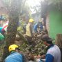 Satu Rumah Rusak Akibat Longsor, DPKP Cimahi Lakukan Tindakan Ini