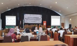 Kegiatan workshop KBBCREATIVEPRENEUR digital marketing dan smartphonegraphy. (Foto: Prajab/Jabar Ekspres)