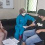 Puskesmas Cimanggis sedang menggelar pengambilan sampel untuk uji antibodi pada warga yang telah selesai menjalani vaksinasi Covid-19. (Ilustrasi)