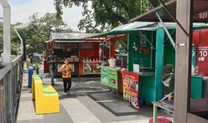 Kawasan Teras Cihampelas, Kota Bandung. (Foto Sandi Nugraha/Jabar Ekspres)