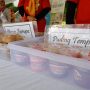 Olahan tempe bisa membuat baso dan puding yang terbuat dari tempe, Jumat (26/11). (Intan Aida/Jabar Ekspres)