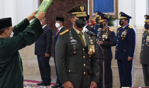 Sah! Jenderal Andika Perkasa Dilantik Jadi Panglima TNI