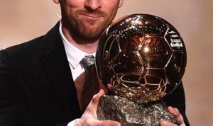 Lionel Messi raih Ballon d'Or 2021 yang ketujuh kalinya.