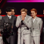 BTS menerima penghargaan American Music Awards di Microsoft Theatre, Los Angeles, California, Amerika Serikat (21/11/2021) REUTERS/Mario Anzuoni (REUTERS/MARIO ANZUONI) ama 2021 artist of the year