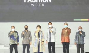 Begini Langkah Mendag untuk Memajukan Fesyen Muslim di Indonesia Penyelenggaraan Jakarta Muslim Fashion Week 2021 (ANTARA/tangkapan layar)