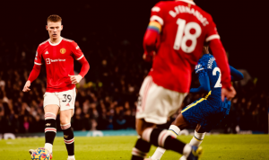 Manchester United Bikin Persaingan Papan Atas Liga Inggris Kian Ketat Pemain Manchester United menguasai bola. (Twitter/@ManUtd)