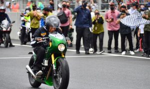 Jokowi Pakai Motor Modifikasi di Mandalika, Begini Konsepnya motor modifikasi presiden jokowi mandalika sirkuit balap