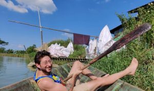 Dituduh Terorisme, Seorang Wartawan Amerika Ditahan Myanmar Redaktur pelaksana Frontier Myanmar Danny Fenster di Yangon, Myanmar, November 2020. (ANTARA/HO via Reuters/as)