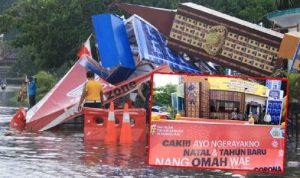 Pos Pelayanan Nataru Porak-Poranda Di Hantam Hujan Angin pos pelayanan nataru