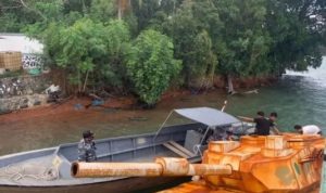 Benda Mirip Tank Yang Mengapung Di Laut, Milik Perusahaan Migas benda mirip tank