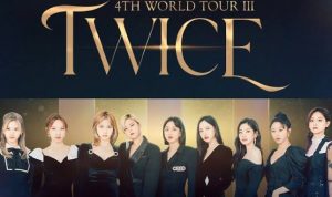 Poster TWICE 4th World Tour III. (Soompi)
