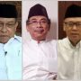 As'ad Said Ali (Kanan) dan dua kandidat calon ketua PBNU