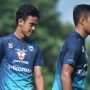 Dimas Juliono Pamungkas berlatih di Lapangan Yogyakarta Independent School, Rabu 1 Desember 2021. © PERSIB.co.id/Barly Isham