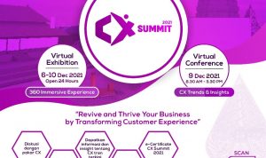 CX Summit 2021, Telkom Dorong Peningkatan Kualitas Pengalaman Pelanggan untuk Tumbuhkan Kembali Bisnis di Era New Normal CX Summit 2021, Telkom Dorong Peningkatan Kualitas Pengalaman Pelanggan untuk Tumbuhkan Kembali Bisnis di Era New Normal