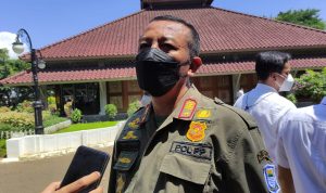 Kasatpol PP Kota Bandung, Rasdian Setiadi, Rabu (8/12).