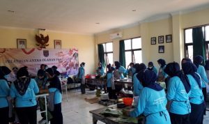 Suasana pelatihan di kantor Kelurahan Bojongsari. (ist)