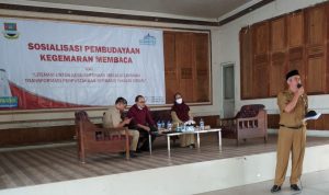 Dok. Sosialisasi Pembudayaan Kegemaran Membaca oleh Disarpus KBB.