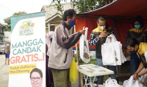 UMKM usAHA Borong Dagangan Pedagang Kaki Lima di Bandung Barat